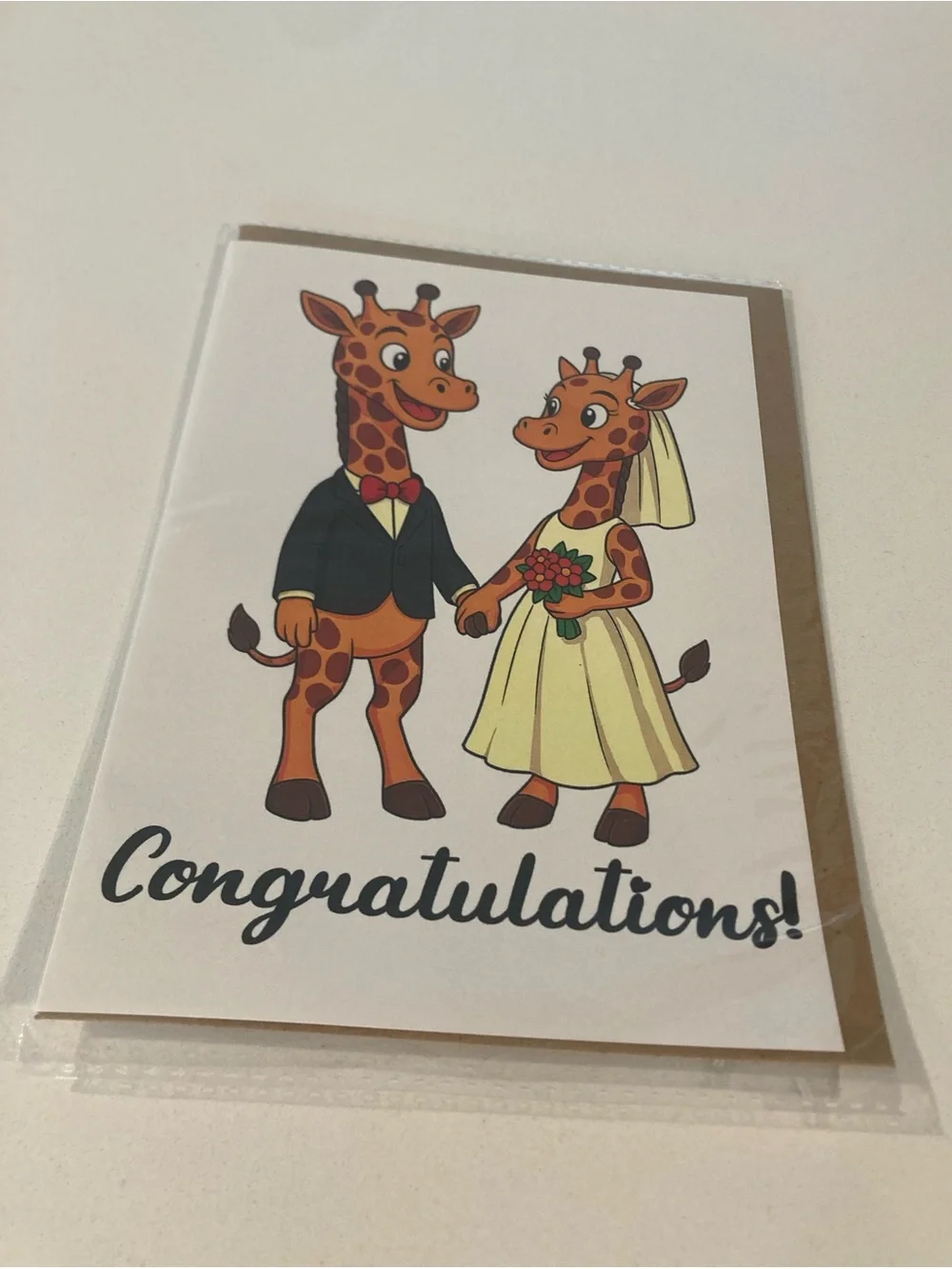 Toys R Us themed Wedding Card